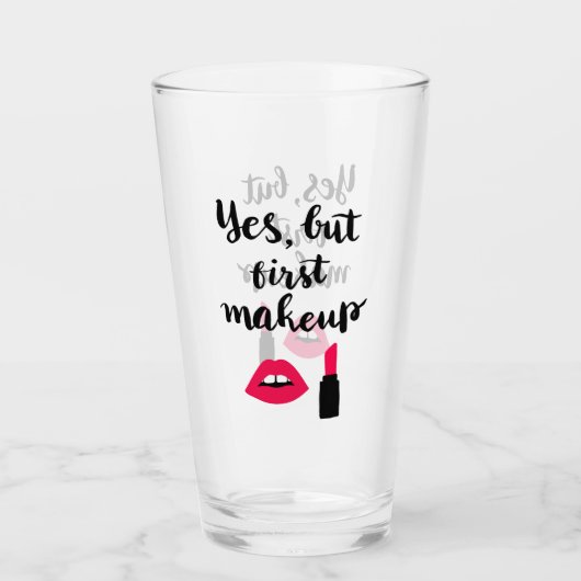 Verre Oui mais première expression mignonne du (Devant)