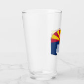 Verre Ours au drapeau de l'Arizona (Droite)