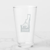 Verre Ours Carte Idaho (Dos)