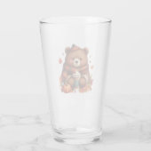 Verre Ours d'automne rustique/vintage (Dos)