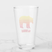 Verre Ours de capture (Dos)