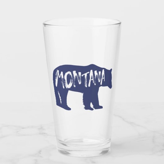 Verre Ours de Montana (Devant)