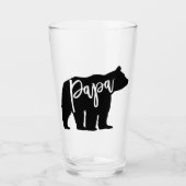 Verre Ours de papa personnalisé (Devant)