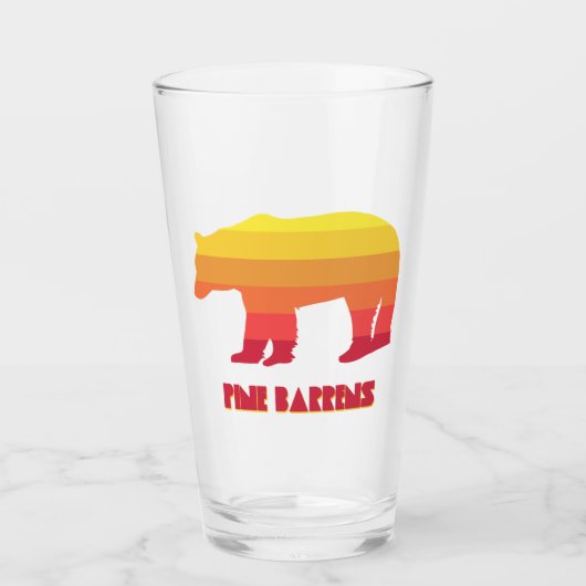 Verre Ours de pin (Devant)
