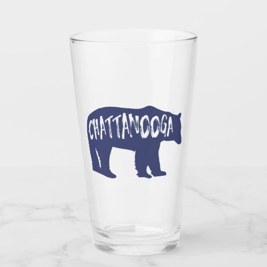 Verre Ours du Tennessee Chattanooga (Devant)