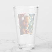 Verre Ours en peluche de Noël 3 (Dos)