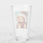 Verre Ours en peluche de Noël 4 (Dos)