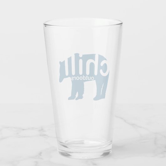 Verre Ours extérieur de réfrigération (Dos)