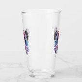 Verre Ours panda géométrique (Gauche)