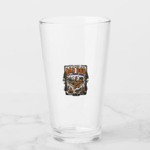 Verre Ours Papa drôle de corps de camping Figure de père