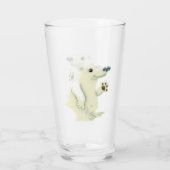 Verre Ours polaire amical (Dos)