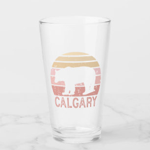 Verre Ours rétro de Calgary Alberta