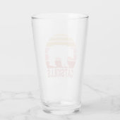 Verre Ours rétro de catcompétences (Dos)