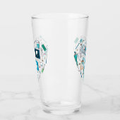 Verre Outil dentaire amusant Coeur (Gauche)