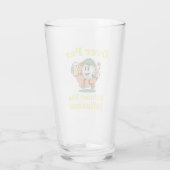 Verre Over Par et sous l'influence Golf Boire (Dos)