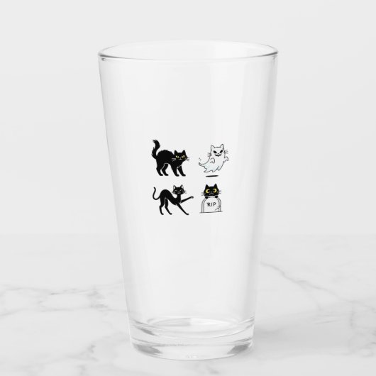 Verre Pack Halloween Ensemble graphique effrayant et fe (Devant)