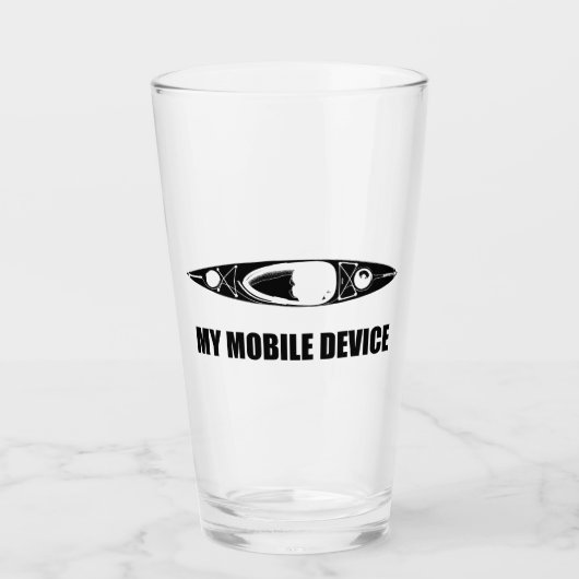Verre Pagaie, Mon appareil mobile (Devant)