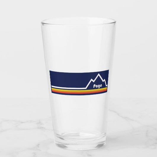 Verre Page Arizona (Devant)