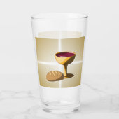 Verre Pain et vin La Dernière communion de Pâques (Dos)