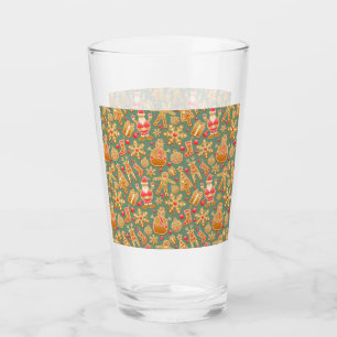 Verre Pains d'épices/cookies/motifs de Noël