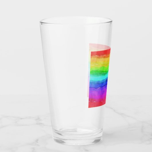 Verre Painted Rainbow (Droite)