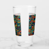 Verre Paisley haché (Gauche)