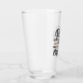 Verre Paix sur Terre Design Floral (Droite)
