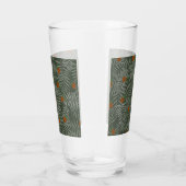 Verre Palm Feuilles & Oranges (Droite)