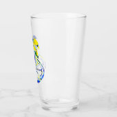 Verre Palme sur une tranche d'orange (Gauche)