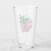 Verre Palmier de vacances d'été (Dos)