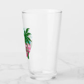 Verre Palmier de vacances d'été (Gauche)