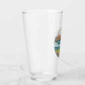 Verre Panama City Beach Florida Vintage (Droite)