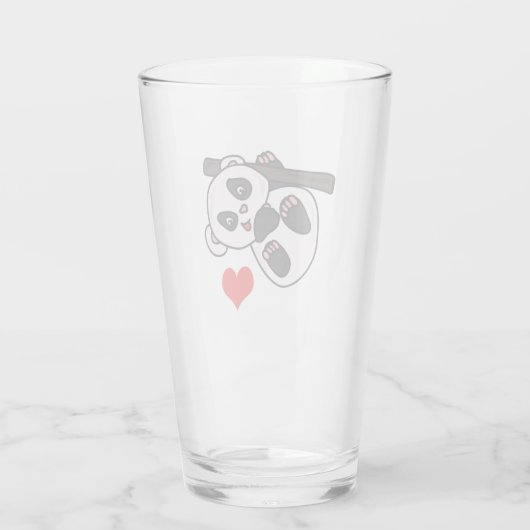 Verre Panda bébé mignonne (Dos)