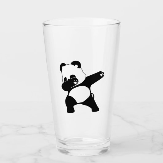 Verre Panda qui fait le dabbing (Devant)