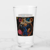 Verre Panda rouge disco (Dos)