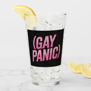 Verre Panique gay protestation LGBTQ Fierté