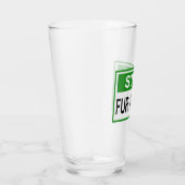 Verre Panneau commercial Stop Fur vert (Droite)