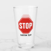 Verre Panneau STOP (Devant)