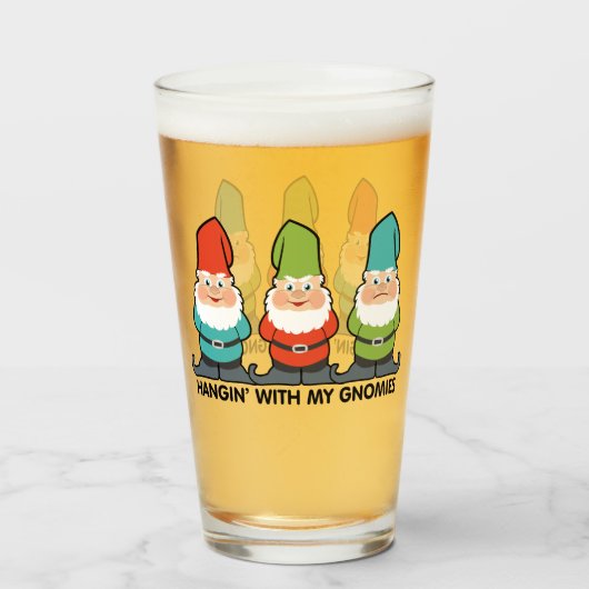 Verre Panser avec mes amis (Devant (rempli))