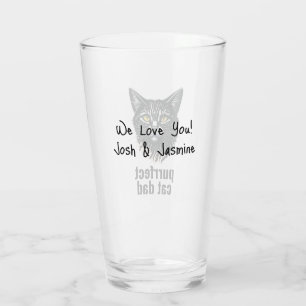 Verre Papa de chat parfait