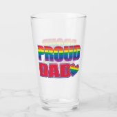 Verre Papa fier Gay Pride (Dos)