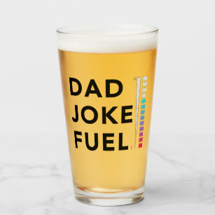 Verre Papa Joke Carburant drôle Fête des pères