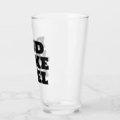 Verre Papa Joke Fuel - Drôle cadeau pour père (Gauche)