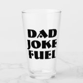 Verre Papa Joke Fuel - Édition Humour lourde (Devant)