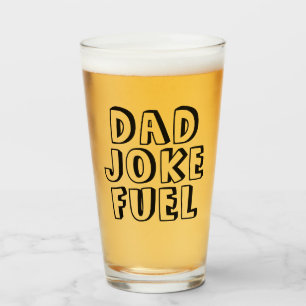 Verre Papa Joke Fuel - Jouer cadeau pour père.