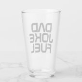 Verre Papa Joke Fuel - Tech Edition Cadeau pour père (Dos)