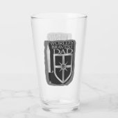 Verre Papa le plus courageux du monde (Dos)