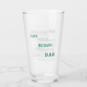 Verre Papa mécanicien | FÊTE DES PÈRES (Dos)