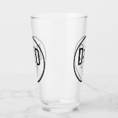 Verre Papa Moderne Noms Simples des Enfants (Gauche)