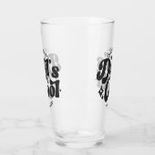 Verre Papa's Cool Funny Papa (Matches Son Glacière) (Gauche)